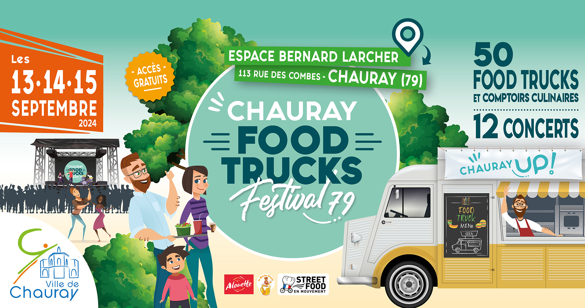 2024 Chauray Foodtrucks Festival 79 Bandeau Facebook site